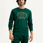 Men's Printed Round Neck Sweatshirt - Front View