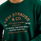 Men's Printed Round Neck Sweatshirt - Detail View