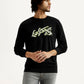 Men's Printed Round Neck Sweatshirt - Styleshot View