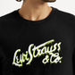 Men's Printed Round Neck Sweatshirt - Detail View