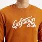Men's Printed Round Neck Sweatshirt - Detail View