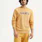 Men's Printed Round Neck Sweatshirt - Front View