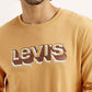 Men's Printed Round Neck Sweatshirt - Detail View