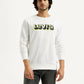 Men's Printed Round Neck Sweatshirt - Front View