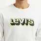 Men's Printed Round Neck Sweatshirt - Detail View
