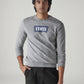 Men's Logo Printed Slim Fit Sweatshirt - Styleshot View