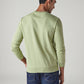 Men's Solid Slim Fit Sweatshirt - Back View