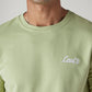 Men's Solid Slim Fit Sweatshirt - Detail View