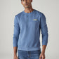 Men's Solid Slim Fit Sweatshirt - Front View