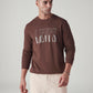 Men's Logo Printed Slim Fit Sweatshirt - Styleshot View