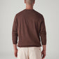 Men's Logo Printed Slim Fit Sweatshirt - Back View