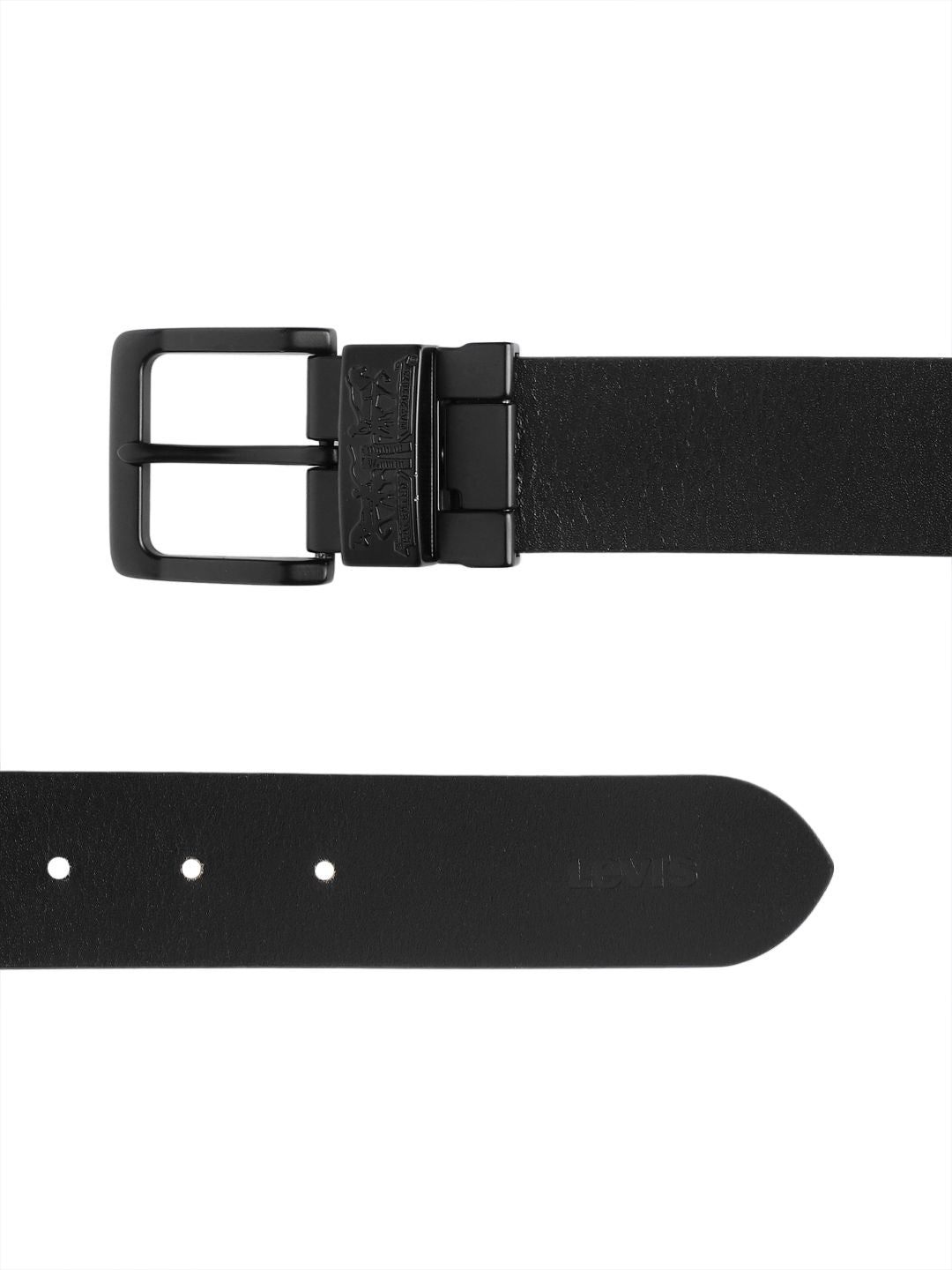 Men's Multicolored Reversible Belt - 59888ed8-aa02-4e72-bf01-5f81b4302c6f1742206523589-Men-Solid-Reversible-Belt-1311742206523454-4 View