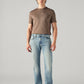 Men's 555 Light Blue Relaxed Straight Fit Mid Rise Jeans - 263e7b69-db84-4964-9146-46166d37fbb7 View