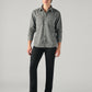 Men's Grey Solid Relaxed Fit Denim Shirt - a87d31a0-6308-4f28-a901-db4a7c0d396b View