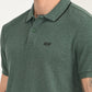 Men's Green Slim Fit Polo T-shirt - bb2ed5a5-324d-4a58-88b5-e29065fcd6a2 View