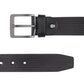 Men's Black Textured Belt - 5aeec9f2-5dc1-4e40-95a4-28cec38d228b1742190757080-Men-Textured-Leather-Belt-6161742190756937-3 View