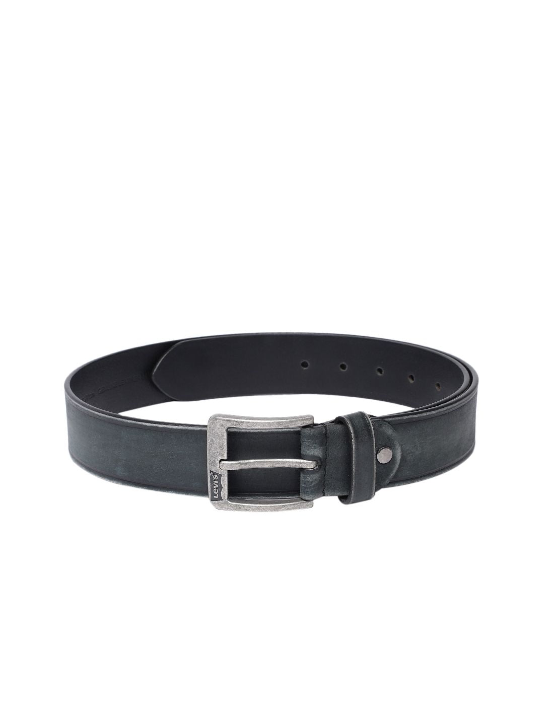 Men's Blue Solid Belt - 60afb692-8282-4c6a-93f8-9ef7a50ecba71742202069858-Men-Solid-Leather-Belt-2311742202069651-1 View