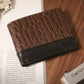 Men's Brown Textured Card Holder - 64947e5f-0b6e-4e19-b811-2845c316fa911744178030619-Levis-Men-Textured-Leather-Two-Fold-Wallet-8211744178029809-1 View
