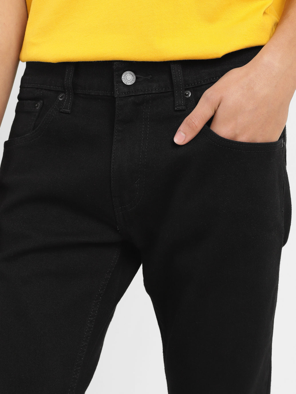 Men s 65504 Black Skinny Fit Jeans Levis India Store