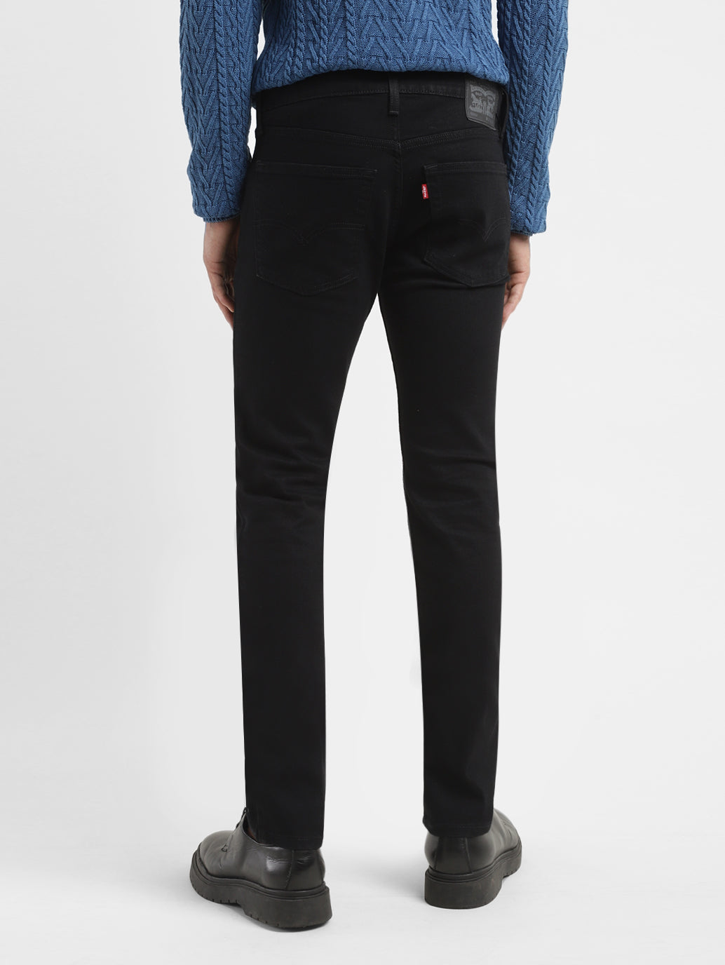 Men's 65504 Black Skinny Fit Jeans