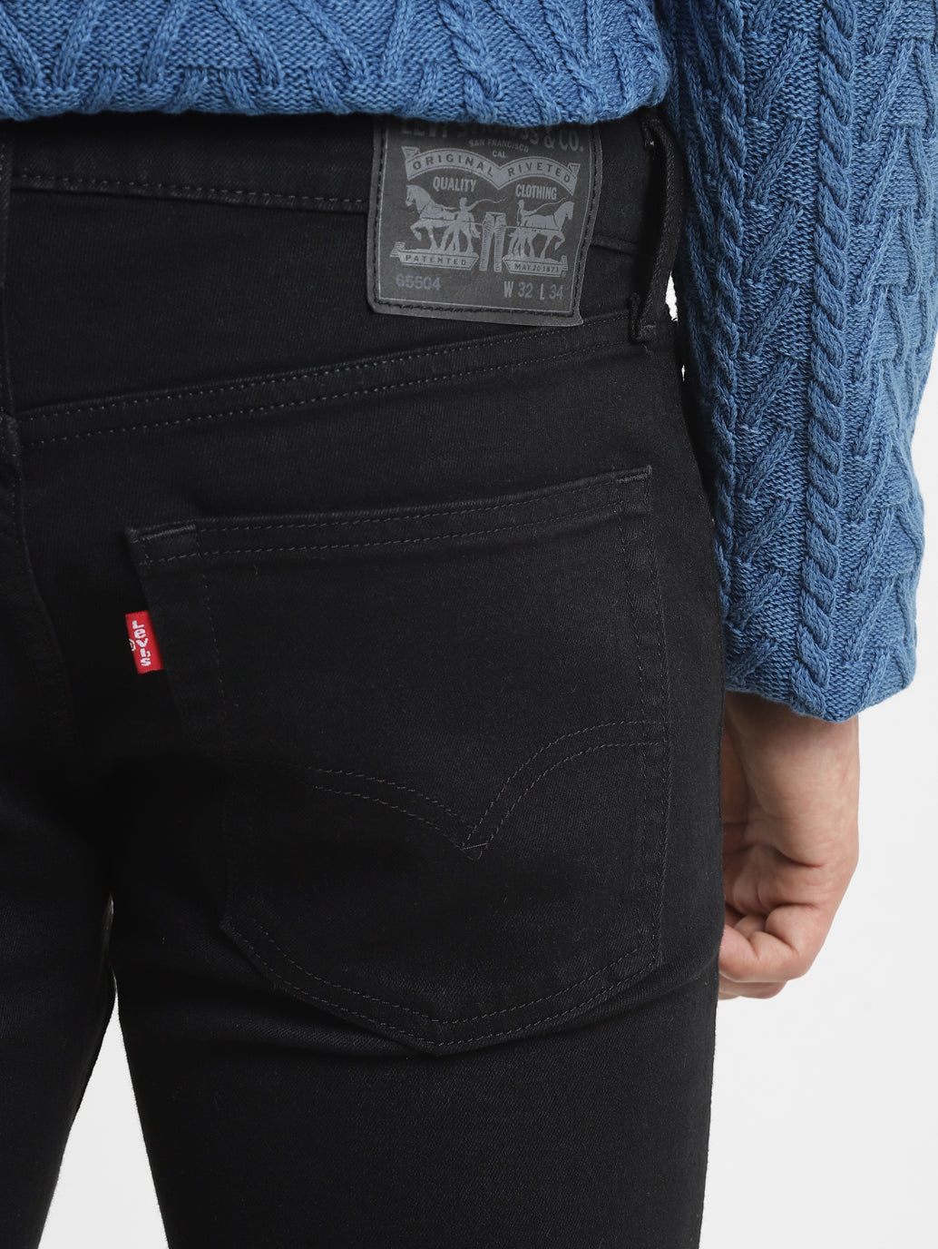 Levis jeans 65504 black new arrivals