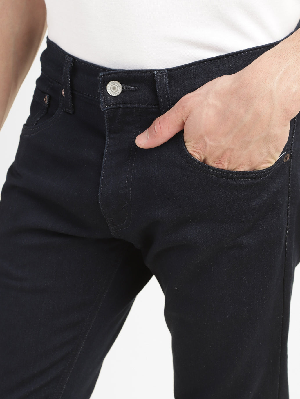 Men's 65504 Dark Indigo Skinny Jeans