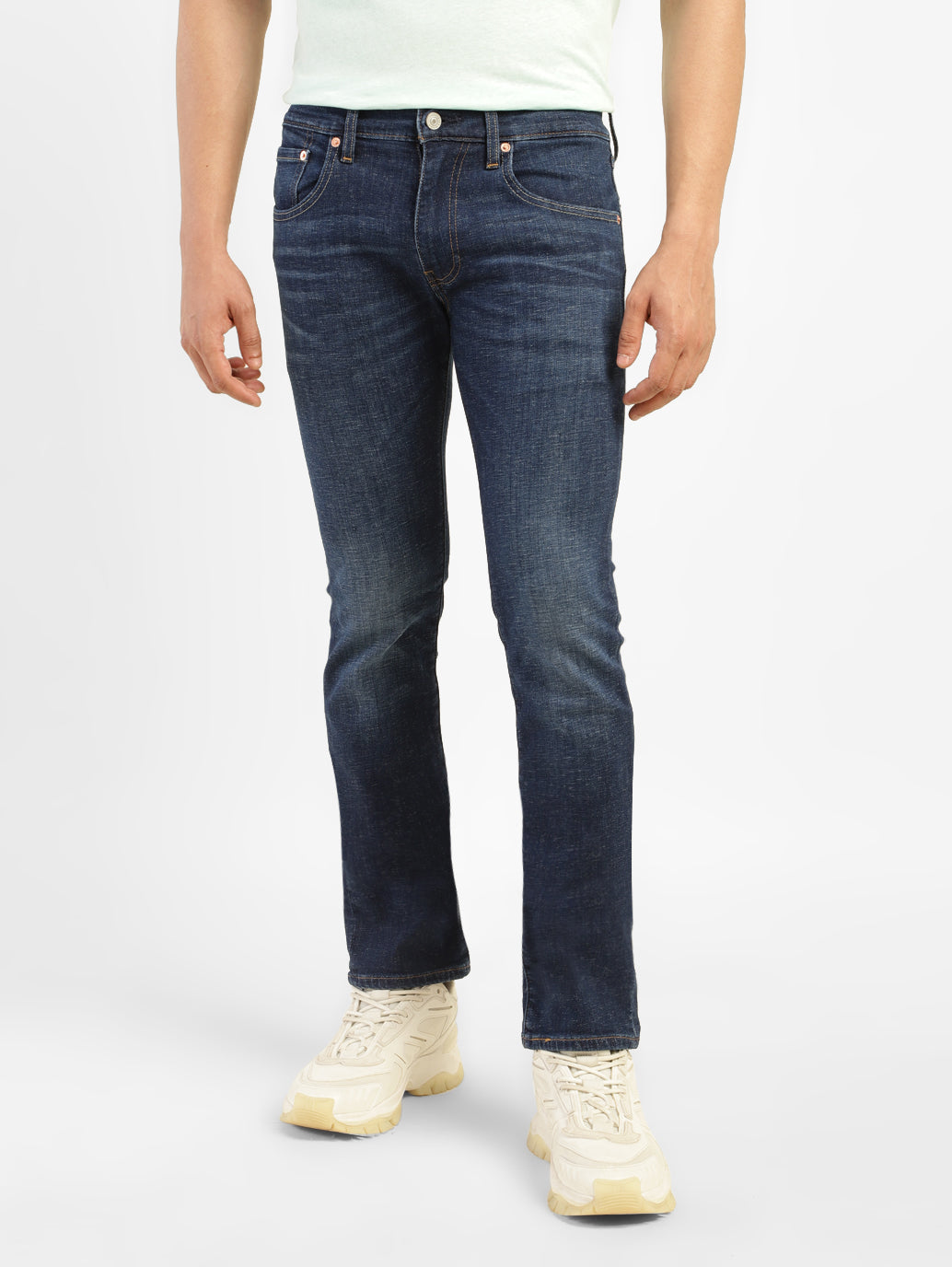 Men's 65504 Blue Skinny Fit Jeans