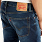 Men's 65504 Blue Skinny Fit Mid Rise Jeans - 4f35ae65-2313-42c0-83c8-cd00082afb9e View