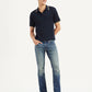 Men's 65504 Blue Skinny Fit Mid Rise Jeans - Front View