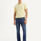Men's 65504 Blue Skinny Fit Mid Rise Jeans - Styleshot View