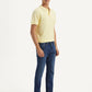 Men's 65504 Blue Skinny Fit Mid Rise Jeans - Side View