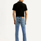 Men's 65504 Light Blue Skinny Fit Mid Rise Jeans - Back View