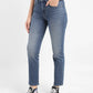 Women's 724 Blue Straight Fit High Rise Jeans - 04e685b3-3de3-48c0-b2cd-d11654f79890 View