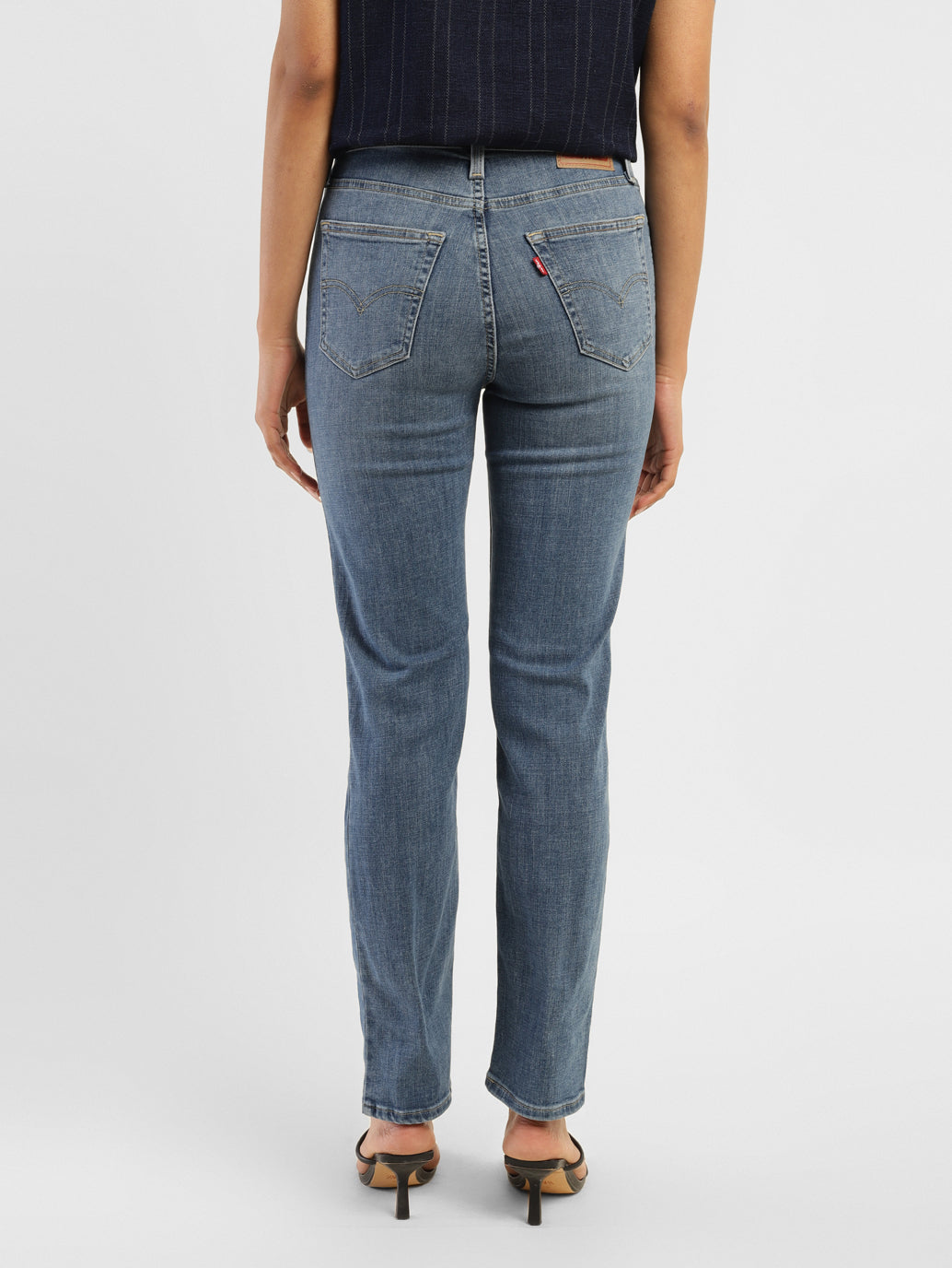 Women's High Rise 724 Straight Fit Jeans