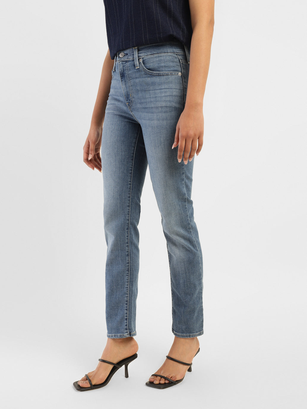 Women's High Rise 724 Straight Fit Jeans