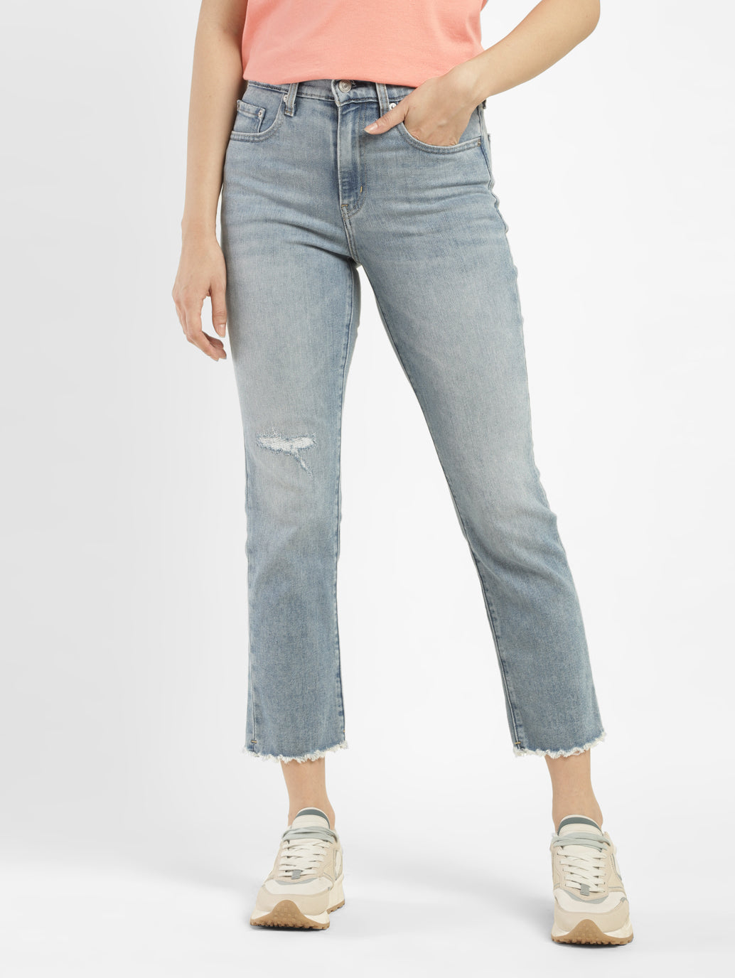 Women's High Rise 724 Straight Fit Jeans