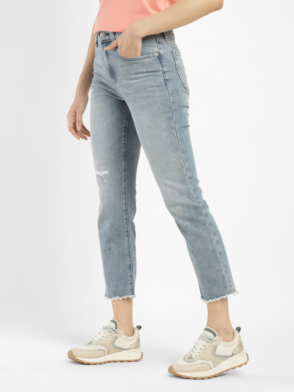 Women's High Rise 724 Straight Fit Jeans