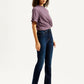 Women's High Rise 724 Slim Fit Navy Jeans