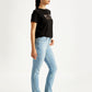 Women's High Rise 724 Slim Fit Light Blue Jeans