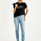 Women's High Rise 724 Slim Fit Light Blue Jeans