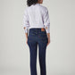 Women's 724 Dark Blue Slim Straight Fit High Rise Jeans - 3912a415-2125-4084-b1c1-c7ae3104cc8c View
