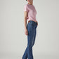 Women's 724 Med Indigo Slim Straight Fit High Rise Jeans - Side View