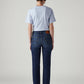 Women's 724 Dark Indigo Slim Straight Fit High Rise Jeans - Back View