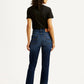 Women's 724 Dark Indigo Slim Straight Fit High Rise Jeans - Back View