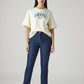 Women's 724 Dark Indigo Slim Straight Fit High Rise Jeans - Styleshot View