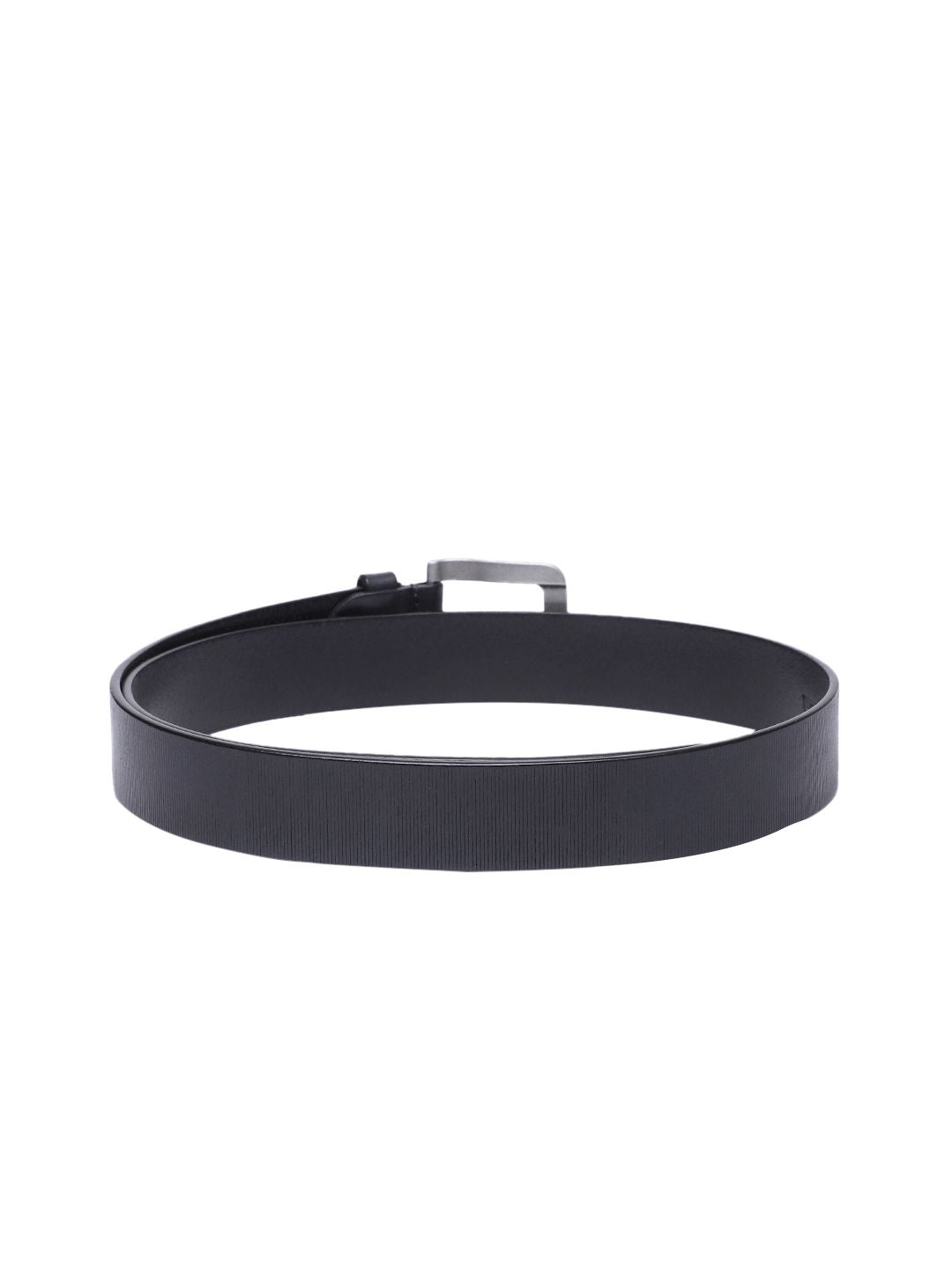 Men's Blue Textured Belt - 68866157-ac2b-4197-9cc5-388f7f43b5f31742204232640-Men-Textured-Leather-Belt-3391742204232427-2 View