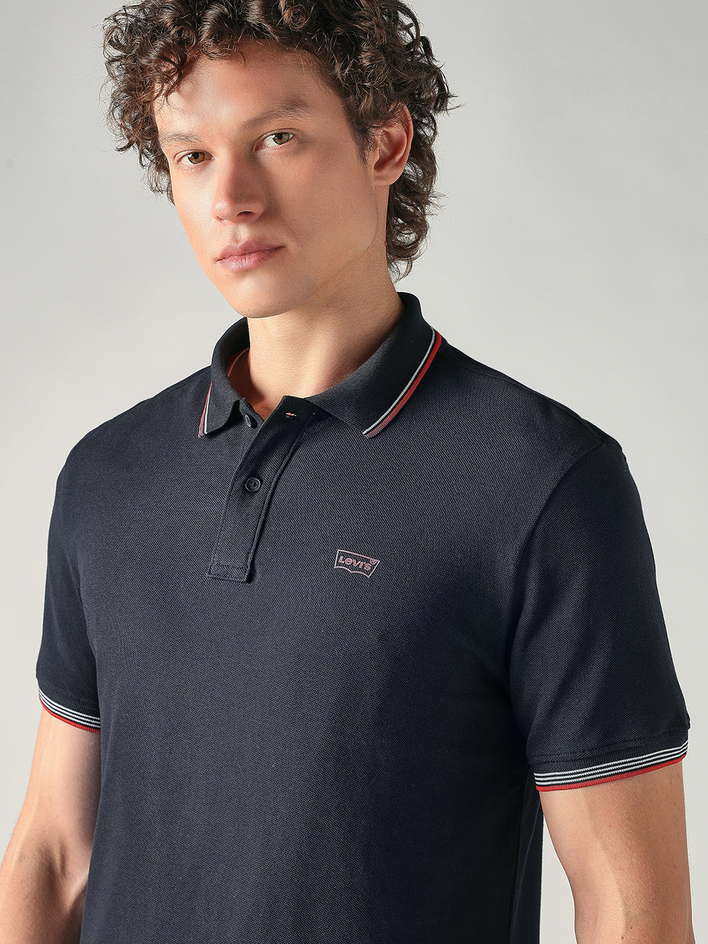 Men's Cotton Slim Fit Solid Pique Polo T shirt - 992f6ca3-1b00-4d33-ab6a-e000ab6b0c46 View