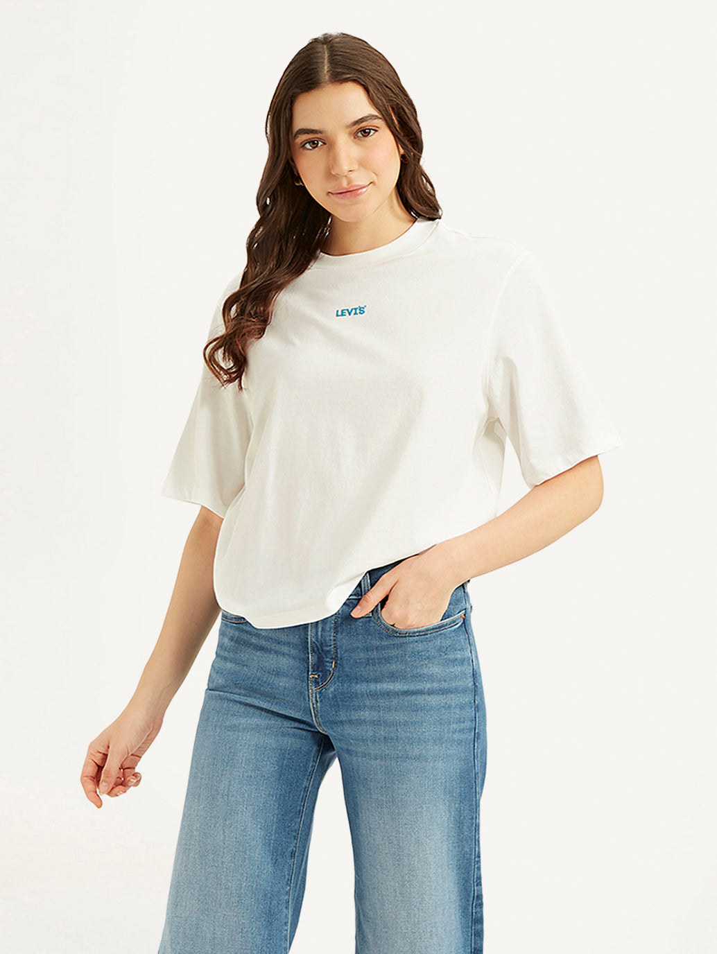 Women's Graphic Print Oversized T-shirt - 6a6c8254c2b4f5c7aafa267995660805 View