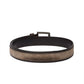 Men's Brown Textured Belt - 6a9a492f-5344-46c3-a8c1-1a6985ea2fd11742207078227-Men-Suede-Leather-Belt-7261742207078056-2 View