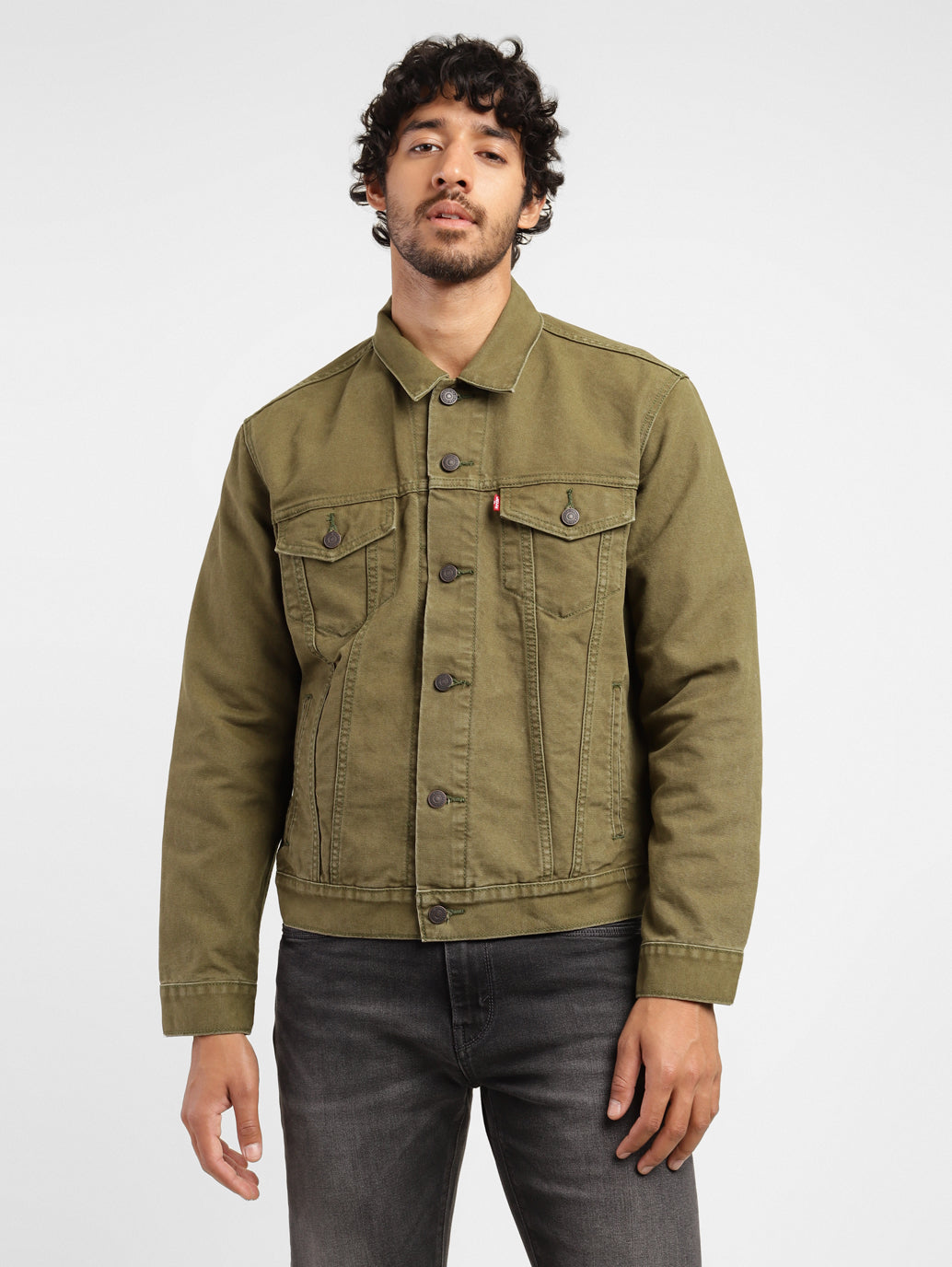 Men's Solid Spread Collar Jacket – Levis India Store